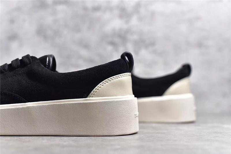 PK God FEAR OF GOD 101 LOW SNEAKER all black BONE SUEDE real materials ready to ship